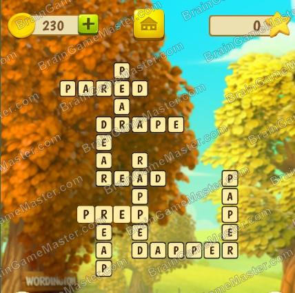 Answer game Wordington Words & Design 76, 77, 78, 79 level - Flowers at the entrance