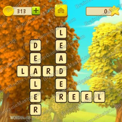 Answer game Wordington Words & Design 87, 88, 89 level - Inspect the leaf pile