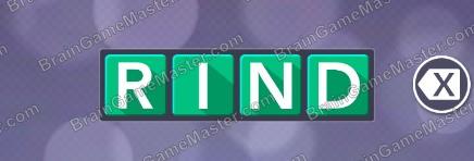 The answer to level 151, 152, 153, 154, 155, 156, 157, 158, 159 and 160 game is Wordlook