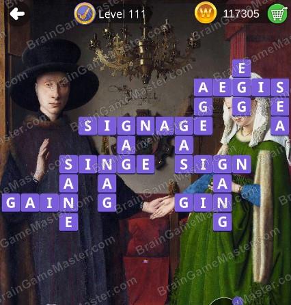 The answer to level 111, 112, 113, 114, 115, 116, 117, 118, 119 and 120 is Wordmonger : collectible word game