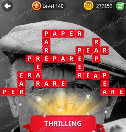 The answer to level 131, 132, 133, 134, 135, 136, 137, 138, 139 and 140 is Wordmonger : collectible word game