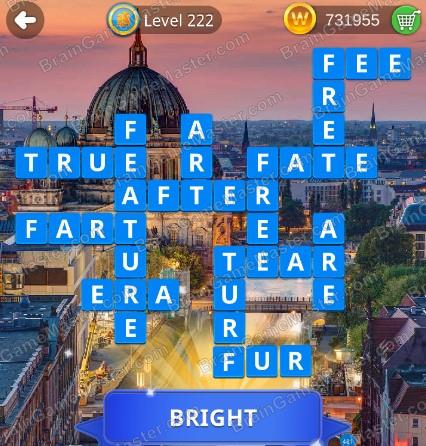 The answer to level 221, 222, 223, 224, 225, 226, 227, 228, 229 and 230 is Wordmonger : collectible word game