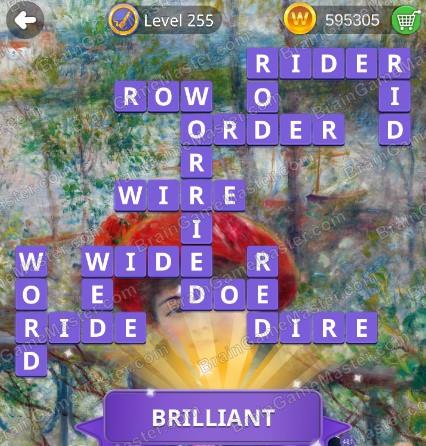 The answer to level 251, 252, 253, 254, 255, 256, 257, 258, 259 and 260 is Wordmonger : collectible word game