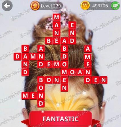 The answer to level 271, 272, 273, 274, 275, 276, 277, 278, 279 and 280 is Wordmonger : collectible word game
