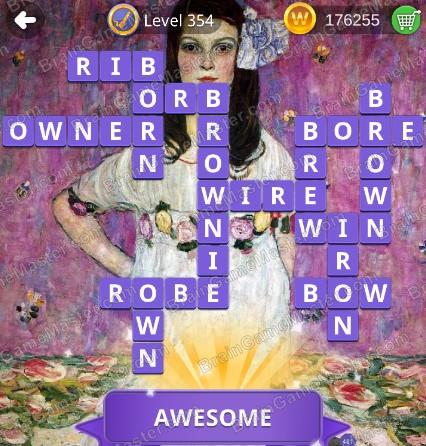 The answer to level 351, 352, 353, 354, 355, 356, 357, 358, 359 and 360 is Wordmonger : collectible word game