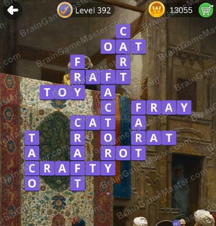The answer to level 391, 392, 393, 394, 395, 396, 397, 398, 399 and 400 is Wordmonger : collectible word game