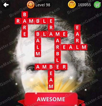 The answer to level 91, 92, 93, 94, 95, 96, 97, 98, 99 and 100 is Wordmonger : collectible word game