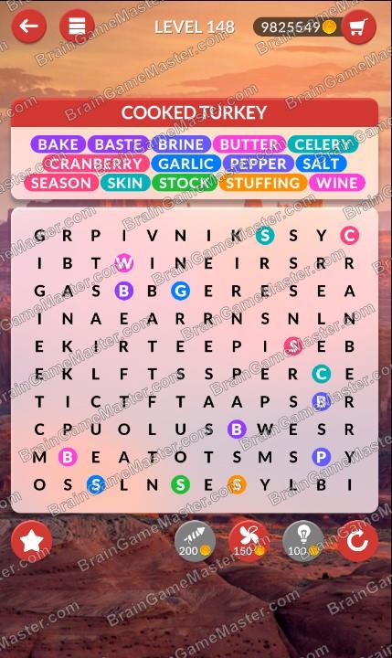 WordPscape Search answers at levels 141, 142, 143, 144, 145, 146, 147, 148, 149, 150