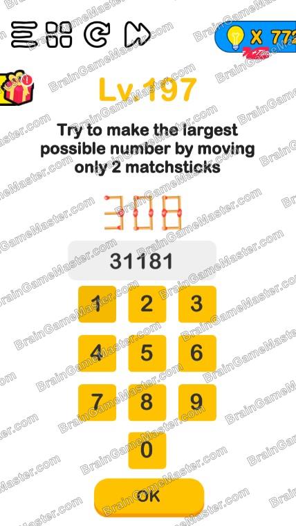The answer to level 191, 192, 193, 194, 195, 196, 197, 198, 199, and 200 is game Brain Sharp