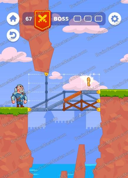 The answer to level 61, 62, 63, 64, 65, 66, 67, 68, 69 and 70 game is Bridge Legends