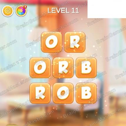 Word Bakery 2021 Level 11, 12, 13, 14, 15, 16, 17, 18, 19 and 20 Game Answers