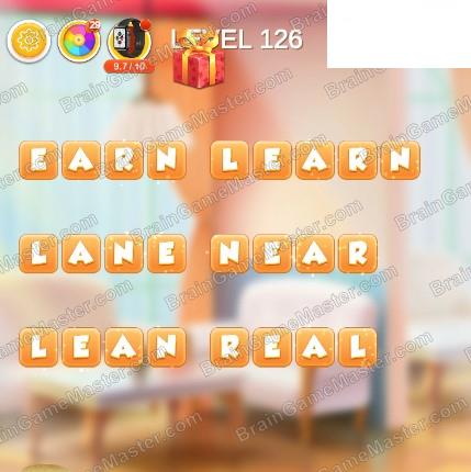 Word Bakery 2021 Level 121, 122, 123, 124, 125, 126, 127, 128, 129 and 130 Game Answers