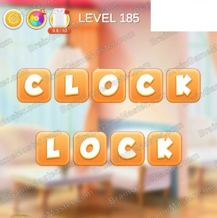 Word Bakery 2021 Level 181, 182, 183, 184, 185, 186, 187, 188, 189 and 190 Game Answers