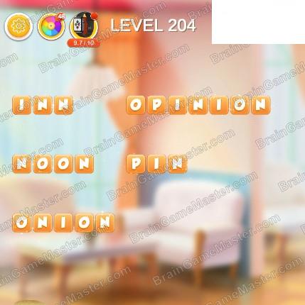 Word Bakery 2021 Level 201, 202, 203, 204, 205, 206, 207, 208, 209 and 210 Game Answers