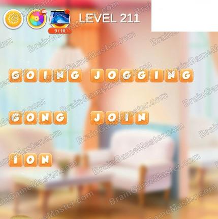 Word Bakery 2021 Level 211, 212, 213, 214, 215, 216, 217, 218, 219 and 220 Game Answers