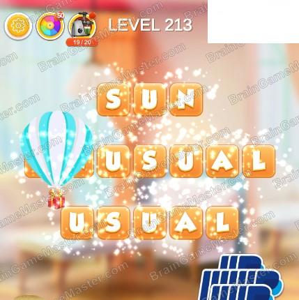 Word Bakery 2021 Level 211, 212, 213, 214, 215, 216, 217, 218, 219 and 220 Game Answers
