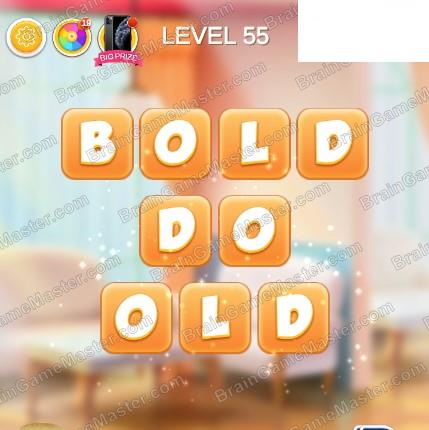 Word Bakery 2021 Level 51, 52, 53, 54, 55, 56, 57, 58, 59 and 60 Game Answers