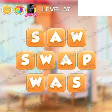 Word Bakery 2021 Level 51, 52, 53, 54, 55, 56, 57, 58, 59 and 60 Game Answers