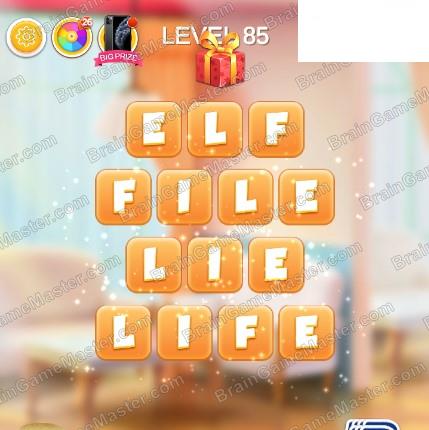 Word Bakery 2021 Level 81, 82, 83, 84, 85, 86, 87, 88, 89 and 90 Game Answers