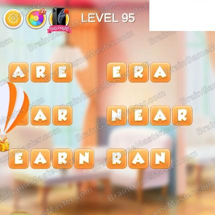 Word Bakery 2021 Level 91, 92, 93, 94, 95, 96, 97, 98, 99 and 100 Game Answers