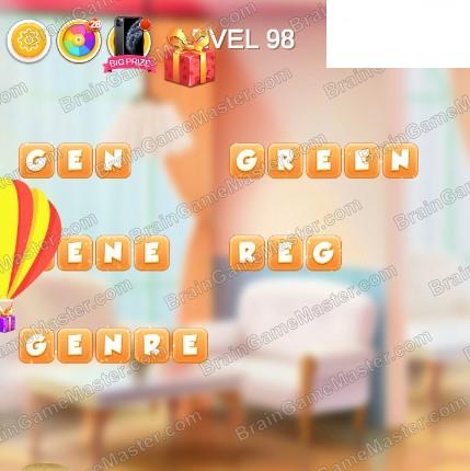 Word Bakery 2021 Level 91, 92, 93, 94, 95, 96, 97, 98, 99 and 100 Game Answers