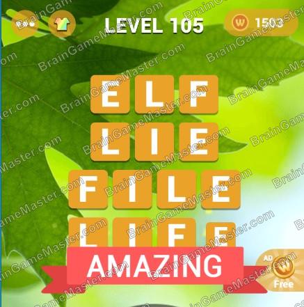 WordsMania - free word games for meditation game answers to 101, 102, 103, 104, 105, 106, 107, 108, 109, 110 level