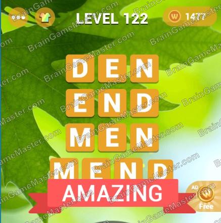 WordsMania - free word games for meditation game answers to 121, 122, 123, 124, 125, 126, 127, 128, 129, 130 level