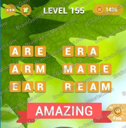 WordsMania - free word games for meditation game answers to 151, 152, 153, 154, 155, 156, 157, 158, 159, 160 level