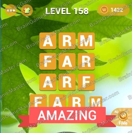 WordsMania - free word games for meditation game answers to 151, 152, 153, 154, 155, 156, 157, 158, 159, 160 level