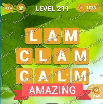 WordsMania - free word games for meditation game answers to 211, 212, 213, 214, 215, 216, 217, 218, 219, 220 level