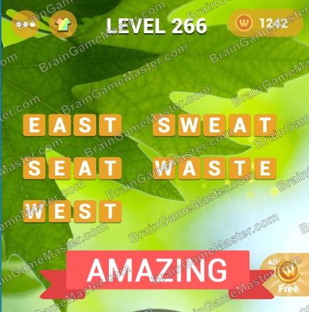 WordsMania - free word games for meditation game answers to 261, 262, 263, 264, 265, 266, 267, 268, 269, 270 level