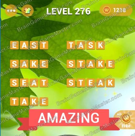 WordsMania - free word games for meditation game answers to 271, 272, 273, 274, 275, 276, 277, 278, 279, 280 level