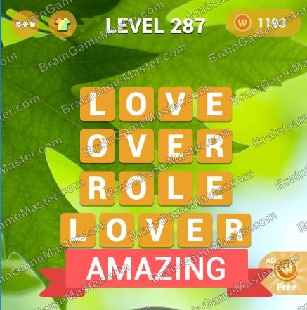 WordsMania - free word games for meditation game answers to 281, 282, 283, 284, 285, 286, 287, 288, 289, 290 level