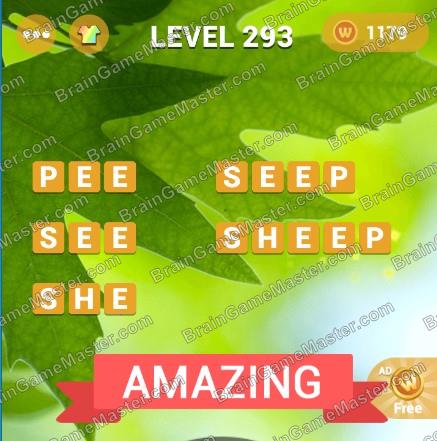 WordsMania - free word games for meditation game answers to 291, 292, 293, 294, 295, 296, 297, 298, 299, 300 level