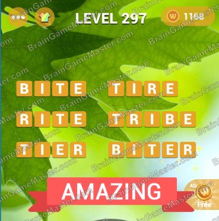 WordsMania - free word games for meditation game answers to 291, 292, 293, 294, 295, 296, 297, 298, 299, 300 level