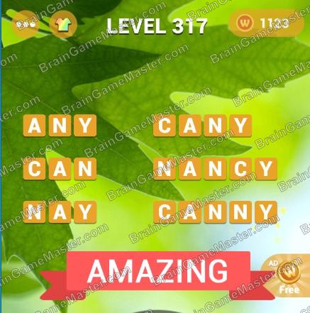 WordsMania - free word games for meditation game answers to 311, 312, 313, 314, 315, 316, 317, 318, 319, 320 level