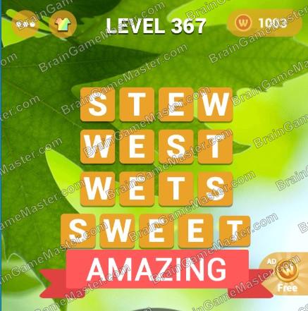 WordsMania - free word games for meditation game answers to 361, 362, 363, 364, 365, 366, 367, 368, 369, 370 level