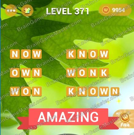 WordsMania - free word games for meditation game answers to 371, 372, 373, 374, 375, 376, 377, 378, 379, 380 level