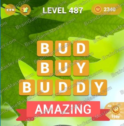 WordsMania - free word games for meditation game answers to 481, 482, 483, 484, 485, 486, 487, 488, 489, 490 level