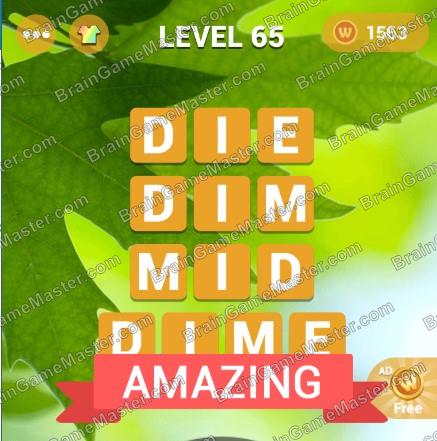 WordsMania - free word games for meditation game answers to 61, 62, 63, 64, 65, 66, 67, 68, 69, 70 level