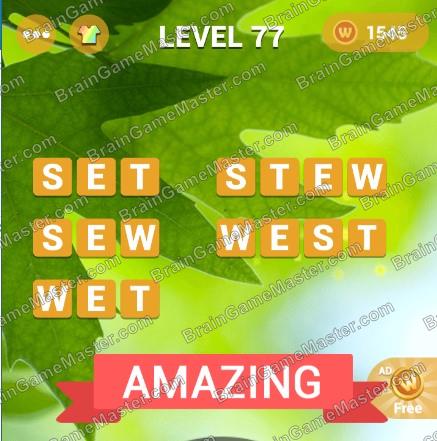 WordsMania - free word games for meditation game answers to 71, 72, 73, 74, 75, 76, 77, 78, 79, 80 level