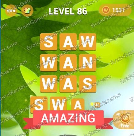 WordsMania - free word games for meditation game answers to 81, 82, 83, 84, 85, 86, 87, 88, 89, 90 level