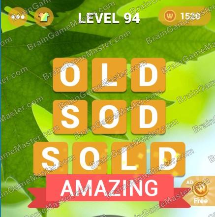 WordsMania - free word games for meditation game answers to 91, 92, 93, 94, 95, 96, 97, 98, 99, 100 level