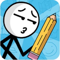 The answer to level 1, 2, 3, 4, 5, 6, 7, 8, 9 and 10 is Draw puzzle: sketch it